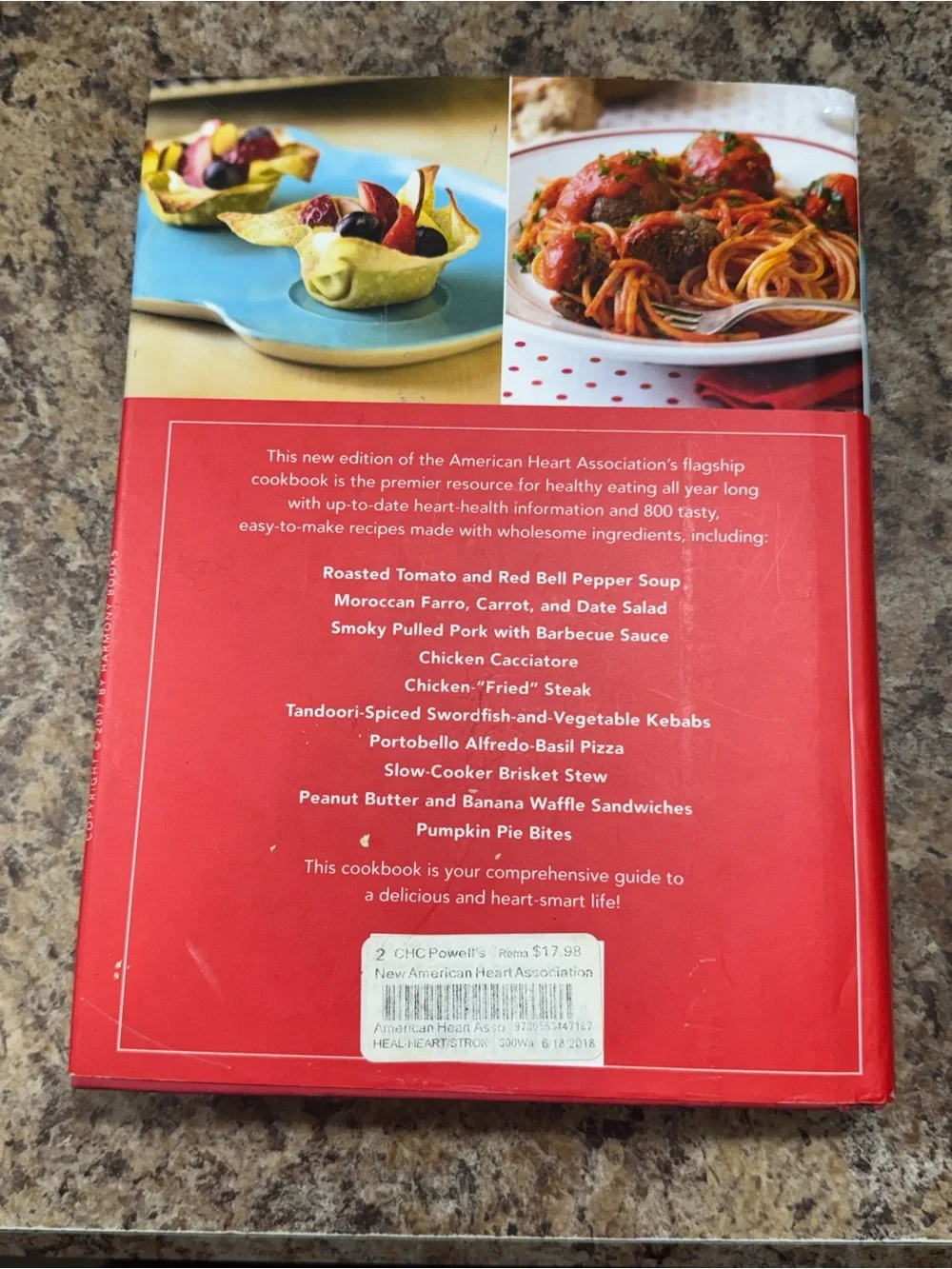 THE NEW AMERICAN HEART ASSOCIATION COOKBOOK EUC